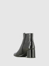 Botins com Fecho em Preto